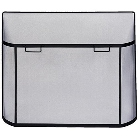 Uniflame Uniflame S-6955 Black Curved Spark Guard S-6955